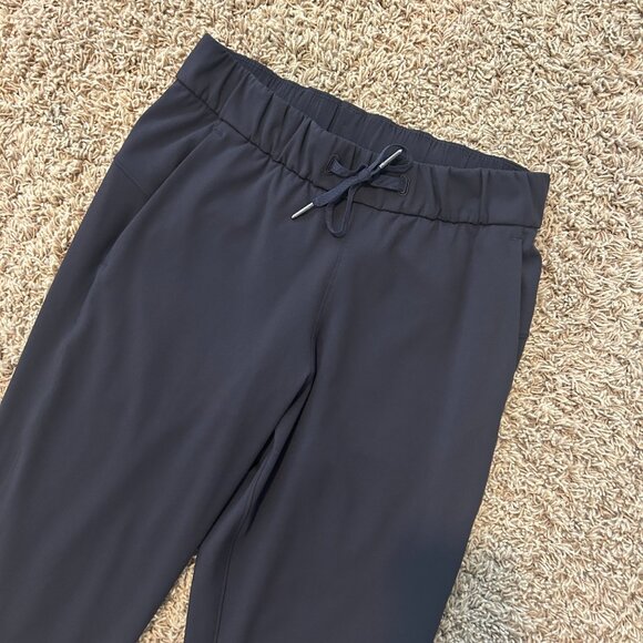 LULULEMON Black Nylon Drawstring Activewear Pants in Women's Size 4 - Picture 2 of 6